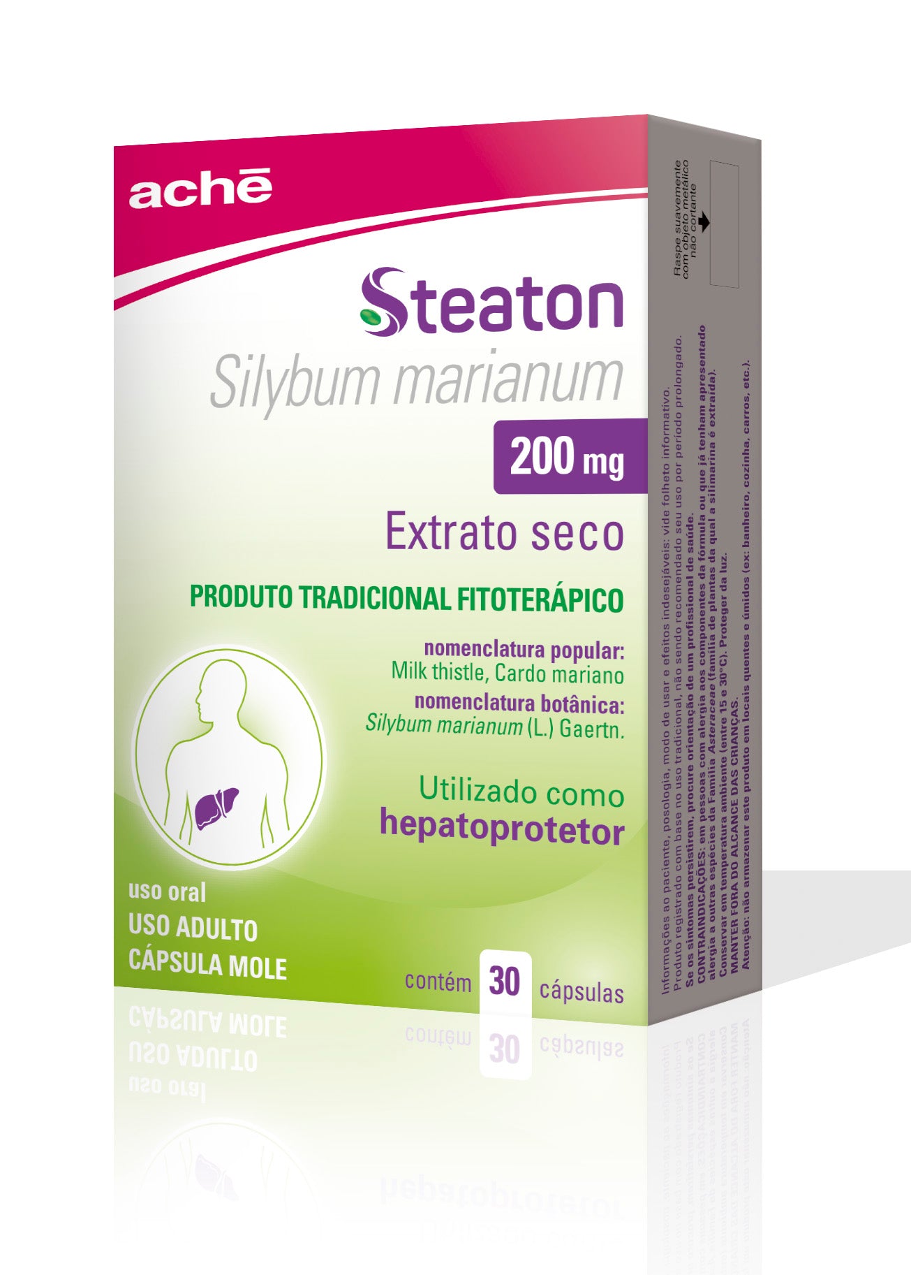 Steaton Silimarina 200mg 30 cápsulas