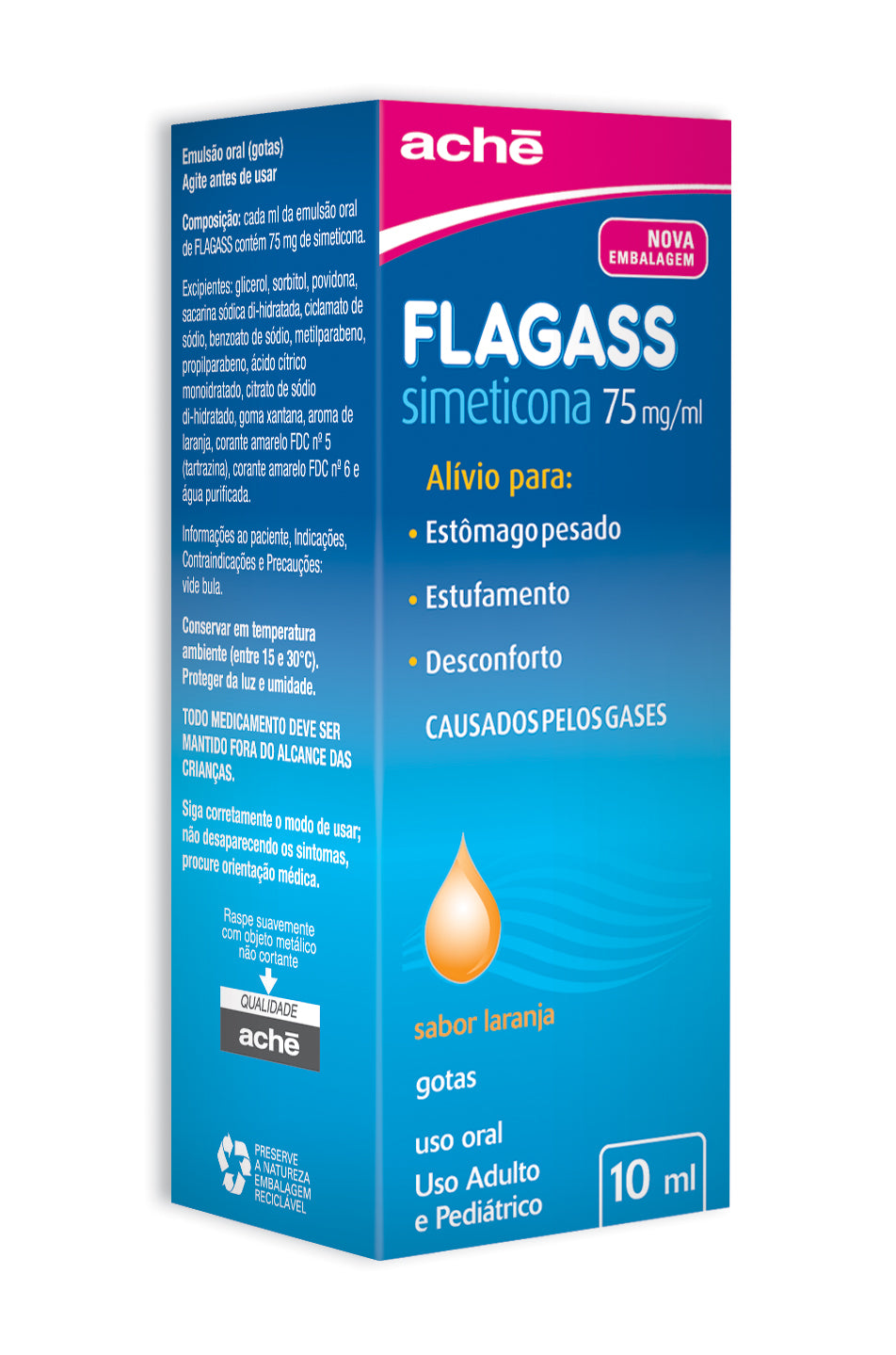 Flagass Simeticona 75mg/ml Gotas 10ml