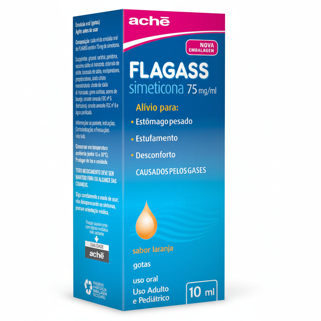 Flagass Simeticona 75mg/ml Gotas 10ml