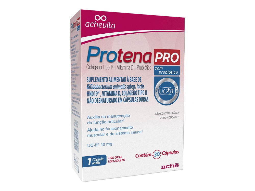 Protena Pro Suplemento Alimentar 30 cápsulas