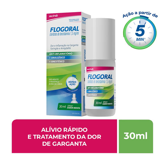 Flogoral Spray Menta com 30Ml