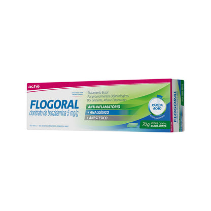 Flogoral Creme Dental com 70Mg