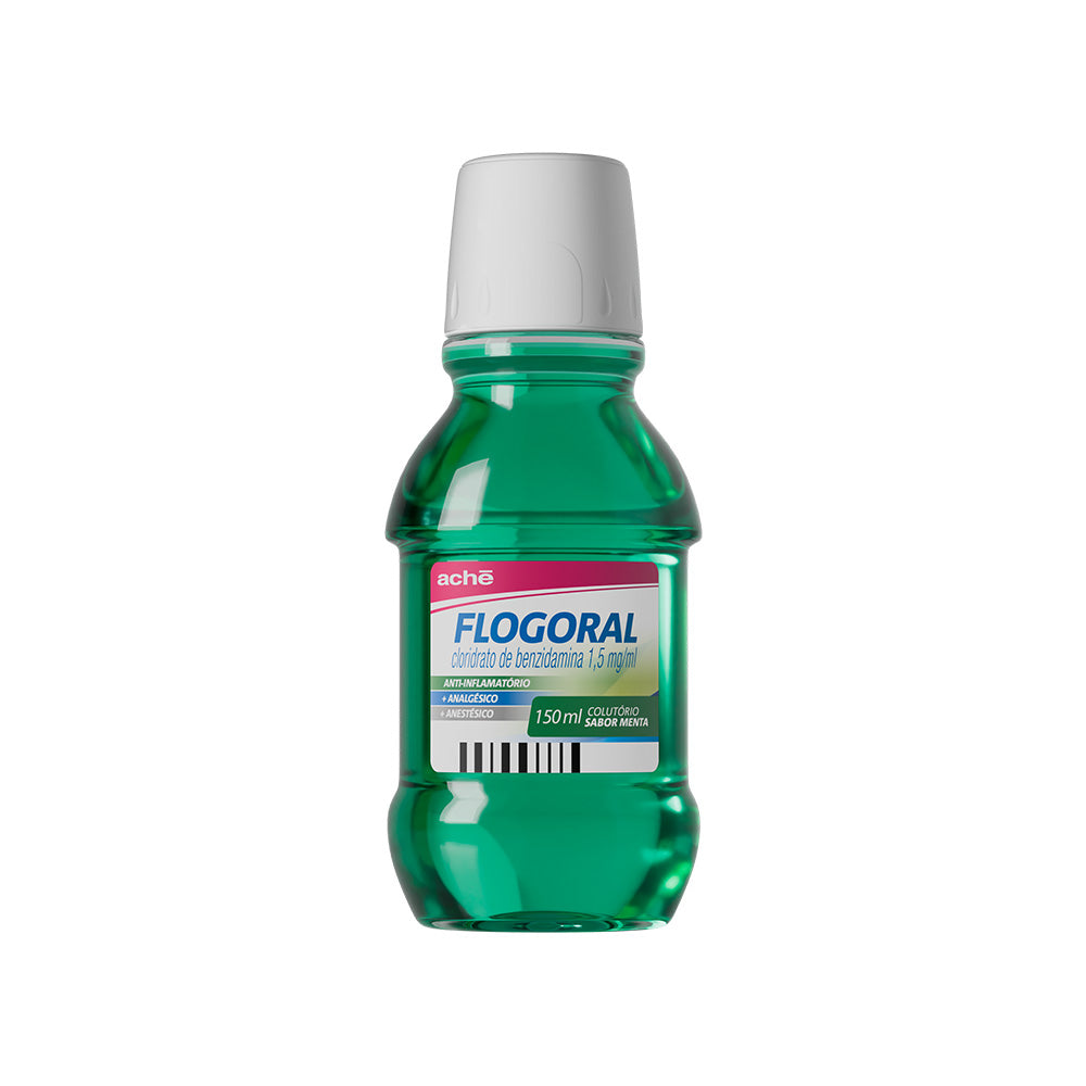 Flogoral Sabor Menta com 150Ml