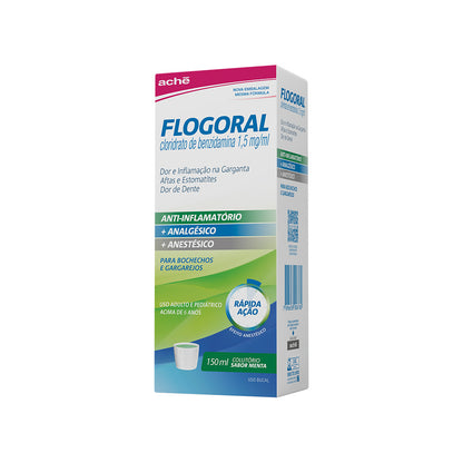 Flogoral Sabor Menta com 150Ml