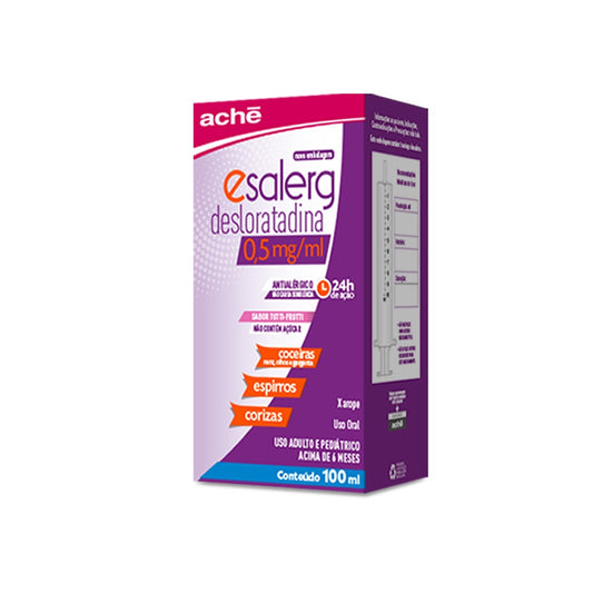 Esalerg Desloratadina 0,5mg/ml Xarope 100ml