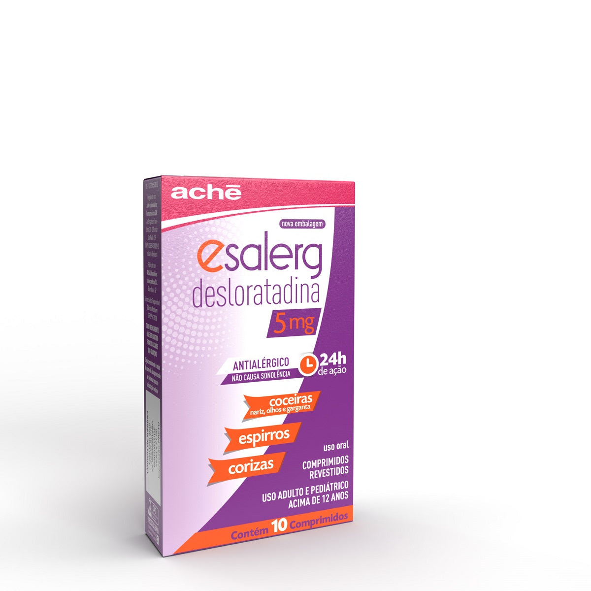 Esalerg Desloratadina 5mg 10 comprimidos