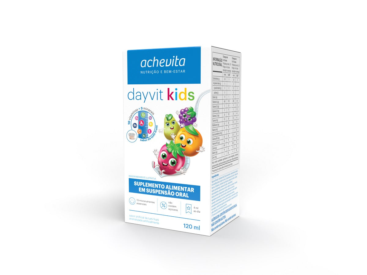 Dayvit Kids Polivitamínico Tutti-Frutti Infantil 120ml