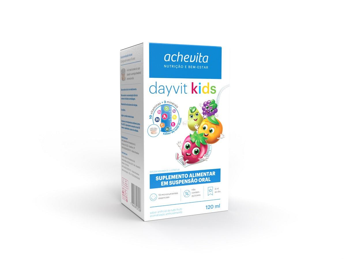 Dayvit Kids Polivitamínico Tutti-Frutti Infantil 120ml