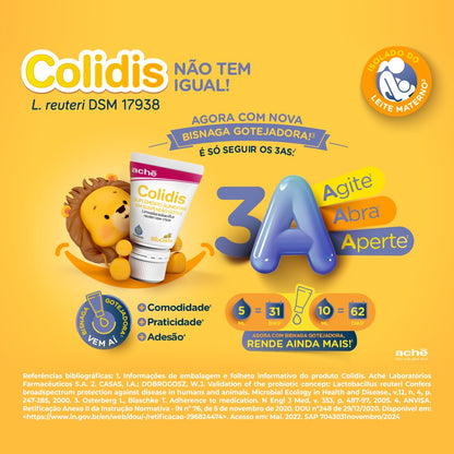 Colidis Probiótico infantil Gotas 5ml