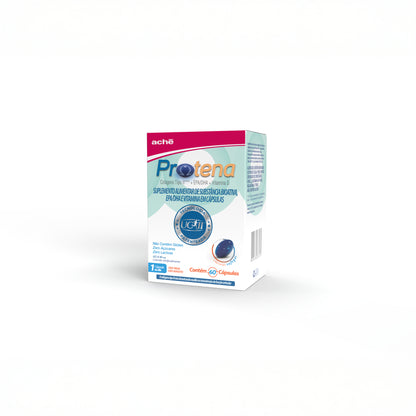 Protena Colágeno Não Hidrolisado Tipo II 40mg + Ômega 3 + Vitamina D - 60 cápsulas