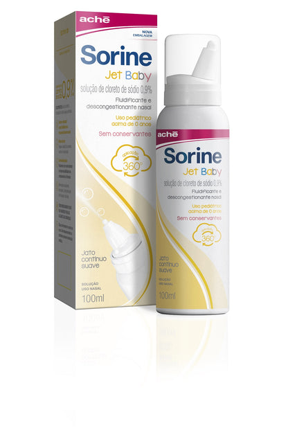 Sorine Jet Baby Descongestionante Nasal Infantil Spray 100ml