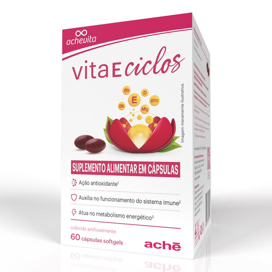 Vita E Ciclos Polivitamínico 60 cápsulas
