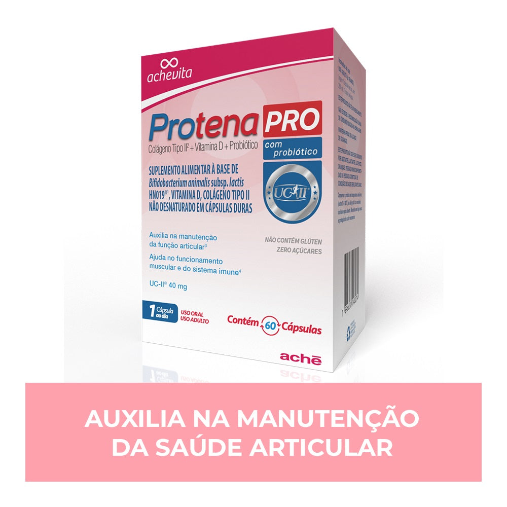 Suplemento Alimentar Protena Pro 60 cápsulas