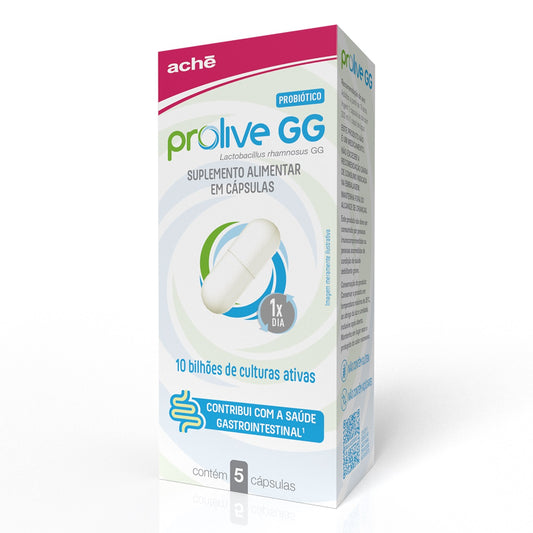 Prolive GG Probiótico 5 cápsulas