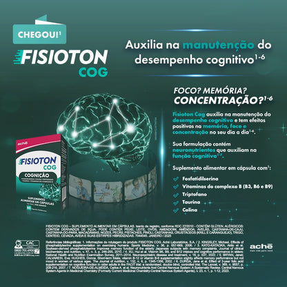 Fisioton Cog 60 Cápsulas Gelatinosas