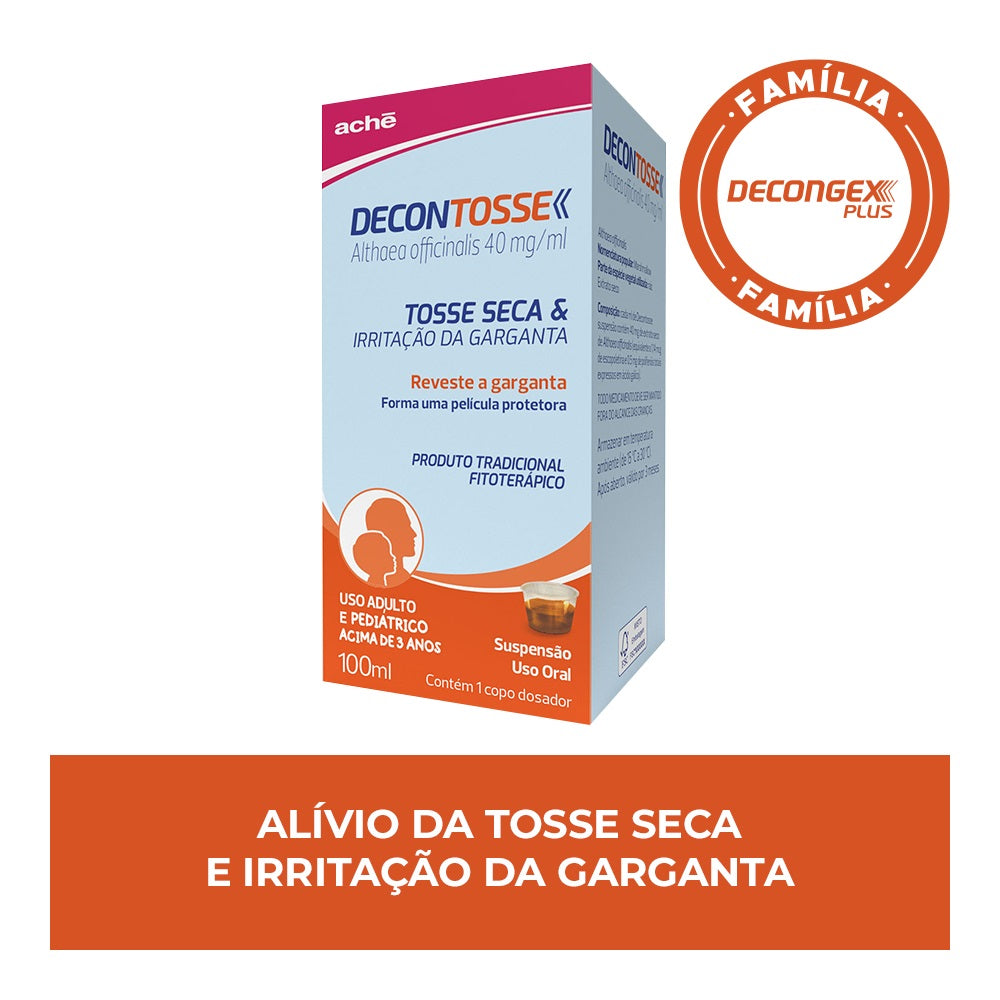 Decontosse 40mg/ml Suspensão Oral 100ml + Copo Dosador