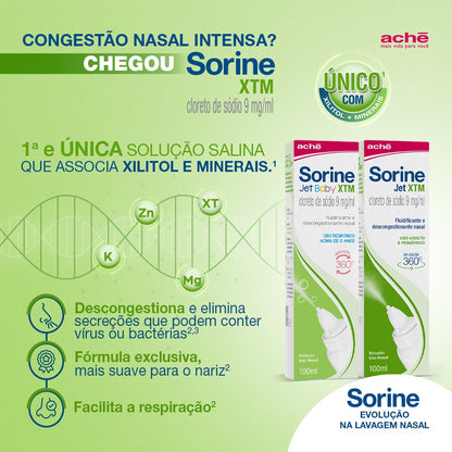 Sorine XTM Jet  Descongestionante Nasal 0,9% 100ml