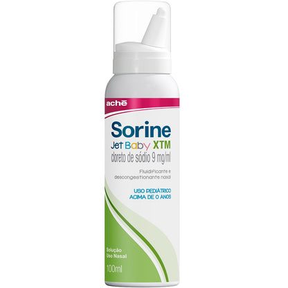 Sorine XTM Jet Baby Descongestionante Nasal 0,9% 100ml