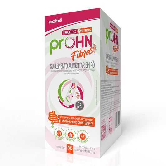 Prohn Probiótico Fibras Sem Sabor sachê 6,8g 30 unidades