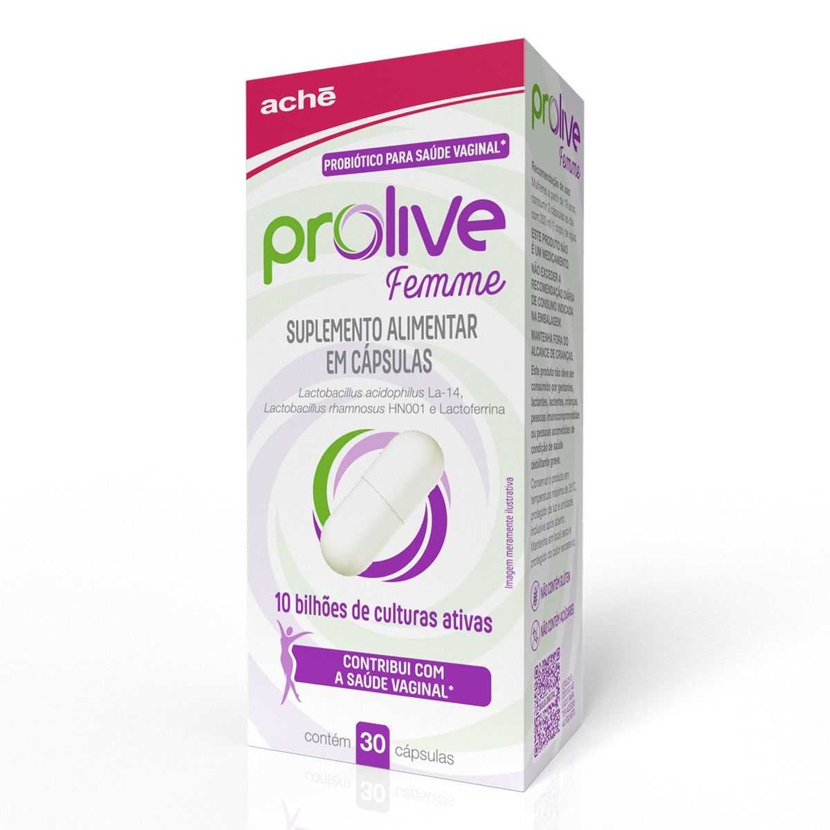 Prolive Probiótico Femme 30 cápsulas