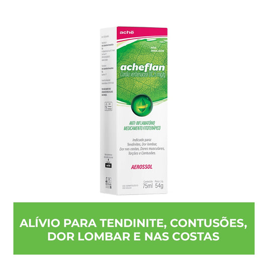 Acheflan Cordia Verbenacea DC 5mg/g Aerossol 75ml