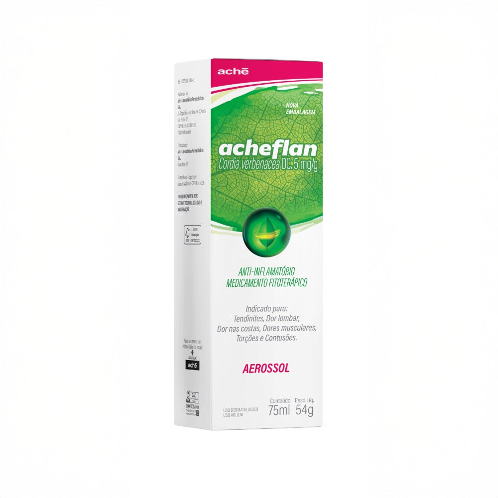 Acheflan Cordia Verbenacea DC 5mg/g Aerossol 75ml