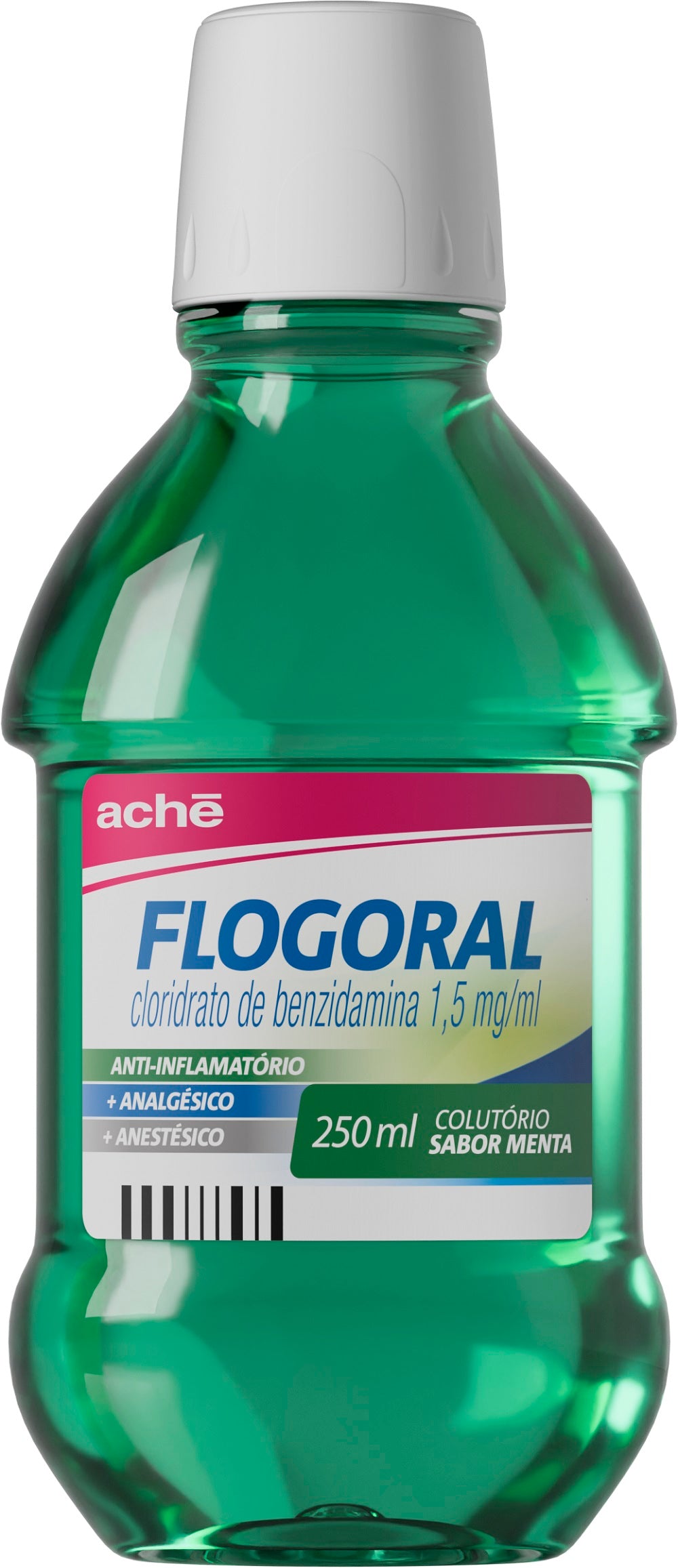 Flogoral Sabor Menta com 250Ml