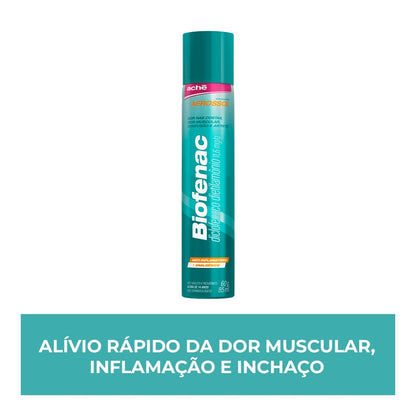 Biofenac Anti-inflamatório e dor muscular 11,6mg/g 60g Aerosol